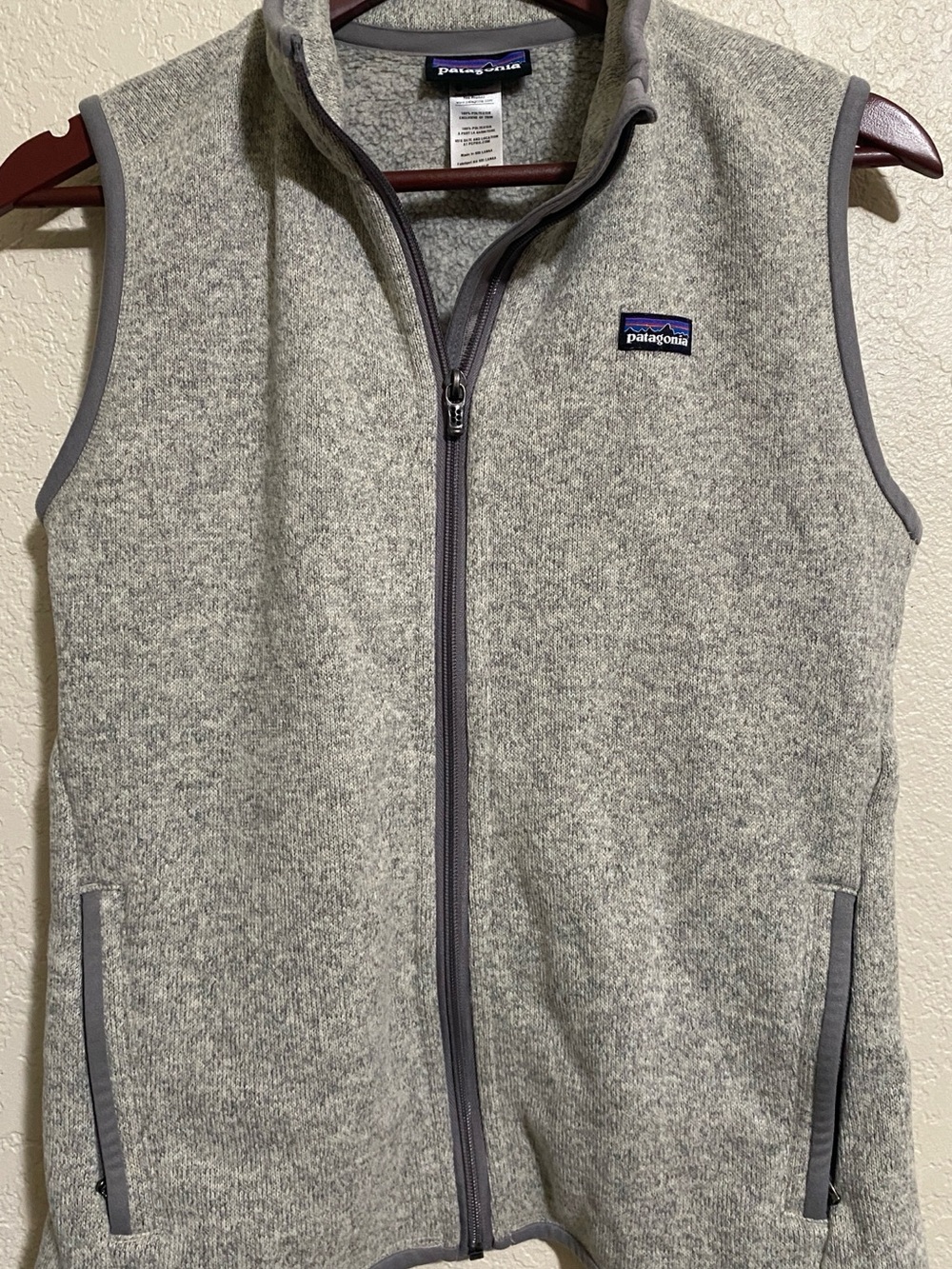 Patagonia Women's Better Sweater Fleece Vest - Gray Heather - Size Medium (M)